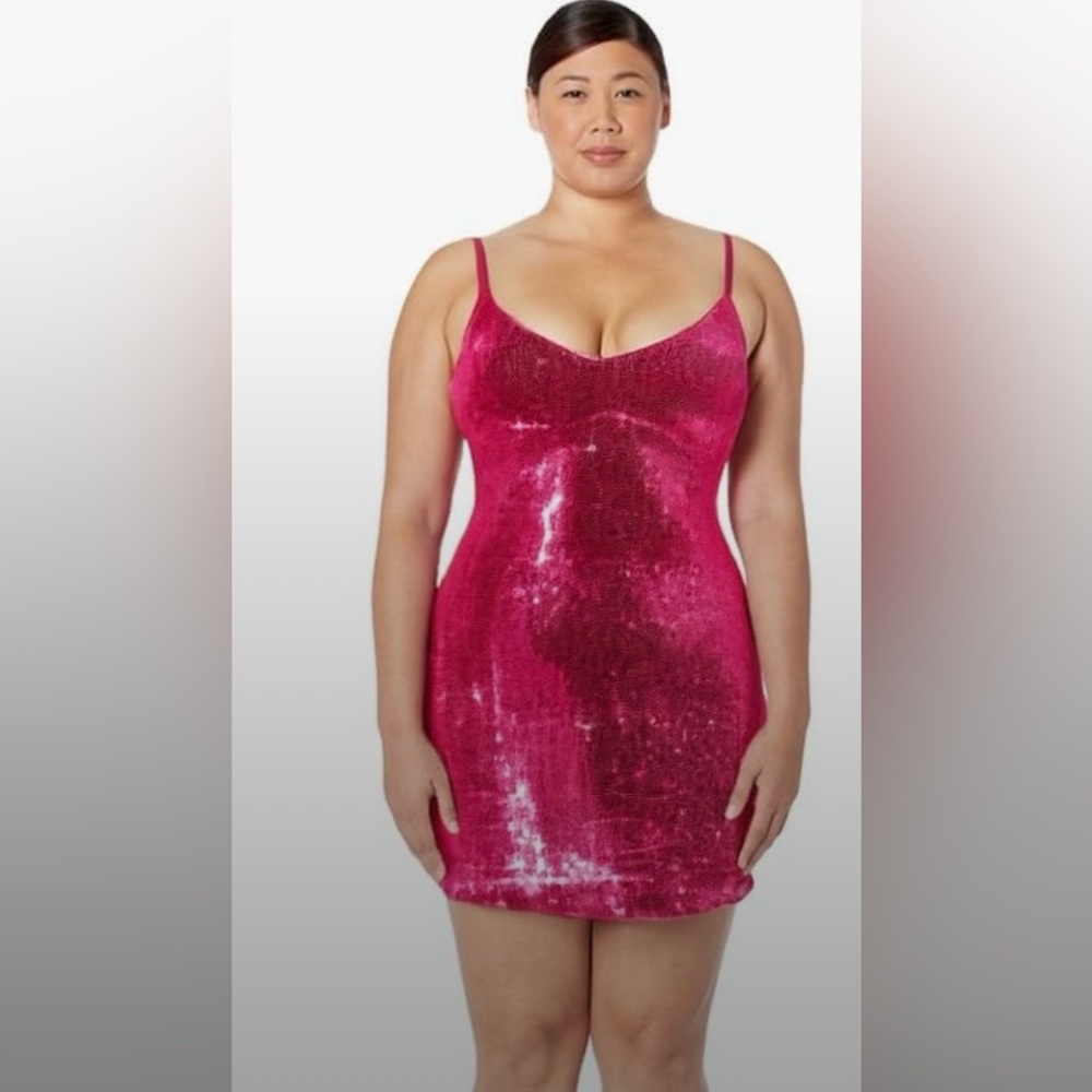 NWOT Justice Sparkling Red Dress